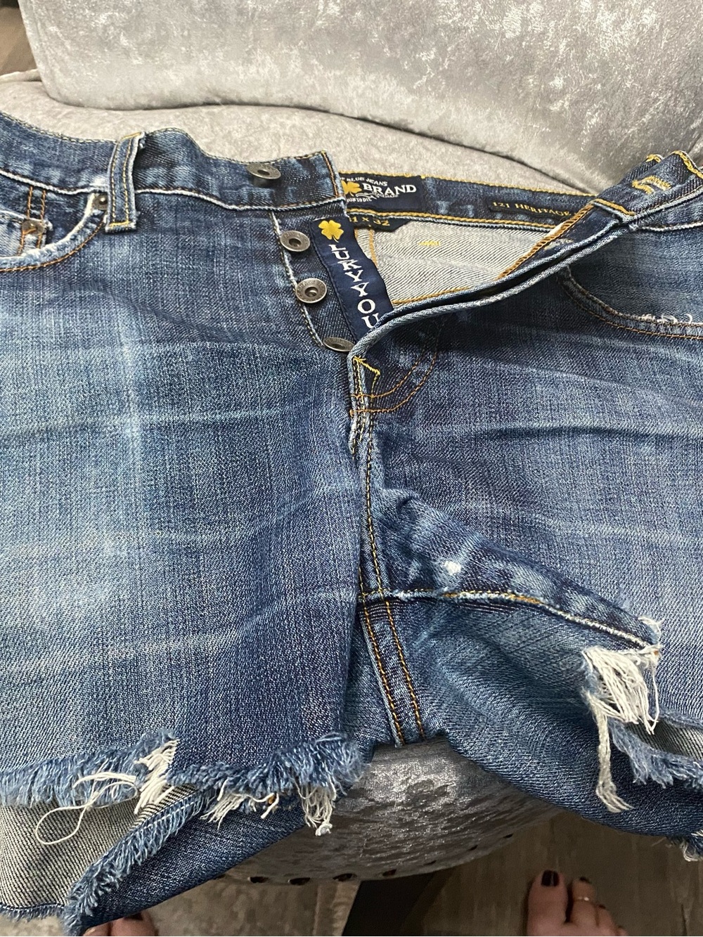 Lucky Brand 121 Heritage Slim Men's Blue Denim Jeans